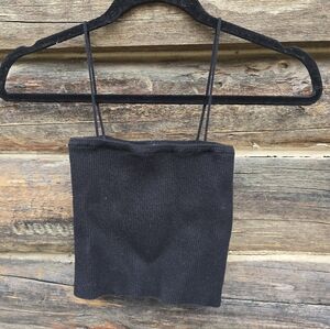 Brandy Melville Spaghetti Strap Top, Size XS- Strechy, Cropped, Night Out Top